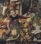 Museums national market woman at the Gemusestand Pieter Aertsen